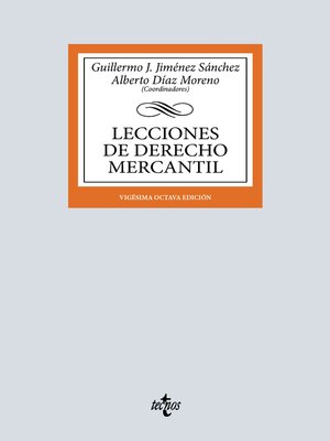 cover image of Lecciones de Derecho Mercantil